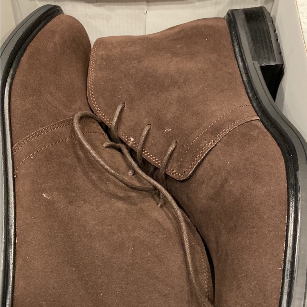 Men's Brown Suede Shoes